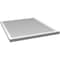 Ekena Millwork Vertical Surface Mount PVC Gable Vent w/ 2"W x 2"H , Brickmould Sill Frame, 36"W x 42"H GVPVE36X4203SN - alternate 2